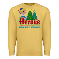 Antique Gold hermie the elf dentistry    rudolph the red nosed reindeer Premium Sweatshirt - linhVisuals