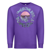 Purple the growlers Premium Sweatshirt - linhVisuals