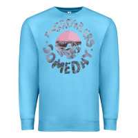 Ocean Blue the growlers Premium Sweatshirt - linhVisuals