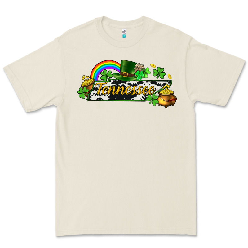 Tennessee Map St. Patrick's Premium Tee by CowGirlArtShop | Teevron