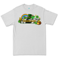 Dove Grey Tennessee map St. Patrick's Premium Tee - CowGirlArtShop