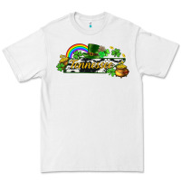 White Tennessee map St. Patrick's Premium Tee - CowGirlArtShop