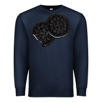 Navy oreo lover Premium Sweatshirt - linhVisuals