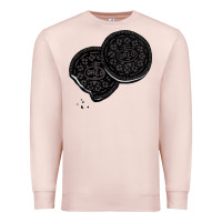 Pale Pink oreo lover Premium Sweatshirt - linhVisuals