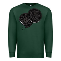 Sports Green oreo lover Premium Sweatshirt - linhVisuals