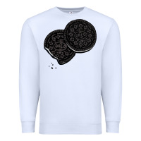 White oreo lover Premium Sweatshirt - linhVisuals