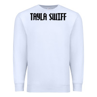 White tayla las culturistas Premium Sweatshirt - linhVisuals