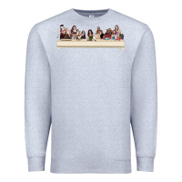 Heather Grey the last supper of the real housewives Premium Sweatshirt - linhVisuals