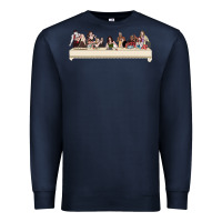 Navy the last supper of the real housewives Premium Sweatshirt - linhVisuals
