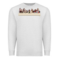Oatmeal Heather the last supper of the real housewives Premium Sweatshirt - linhVisuals