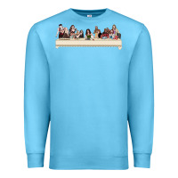 Ocean Blue the last supper of the real housewives Premium Sweatshirt - linhVisuals