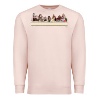 Pale Pink the last supper of the real housewives Premium Sweatshirt - linhVisuals