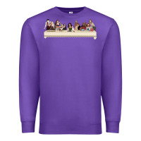 Purple the last supper of the real housewives Premium Sweatshirt - linhVisuals