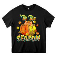 Black its the season softball Heavy Core Tee - CowGirlArtShop