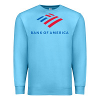 Ocean Blue bank of america Premium Sweatshirt - linhVisuals