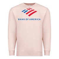Pale Pink bank of america Premium Sweatshirt - linhVisuals
