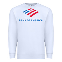 White bank of america Premium Sweatshirt - linhVisuals