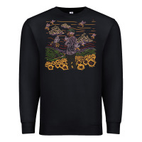 Black tyler the creator flower boy Premium Sweatshirt - linhVisuals
