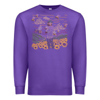 Purple tyler the creator flower boy Premium Sweatshirt - linhVisuals