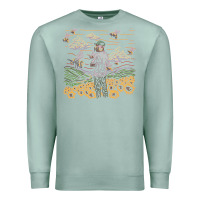 Seafoam tyler the creator flower boy Premium Sweatshirt - linhVisuals