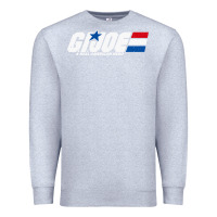 Heather Grey distressed army green gi joe Premium Sweatshirt - linhVisuals