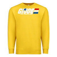 Lemon distressed army green gi joe Premium Sweatshirt - linhVisuals