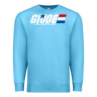 Ocean Blue distressed army green gi joe Premium Sweatshirt - linhVisuals