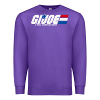 Purple distressed army green gi joe Premium Sweatshirt - linhVisuals