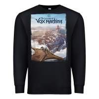 Black the legend of vox machina poster art Premium Sweatshirt - linhVisuals