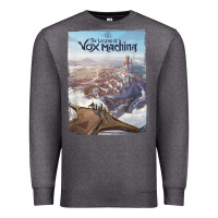 Charcoal Heather the legend of vox machina poster art Premium Sweatshirt - linhVisuals