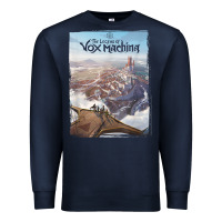 Navy the legend of vox machina poster art Premium Sweatshirt - linhVisuals