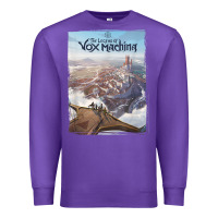 Purple the legend of vox machina poster art Premium Sweatshirt - linhVisuals