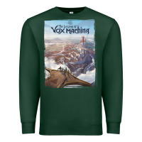 Sports Green the legend of vox machina poster art Premium Sweatshirt - linhVisuals
