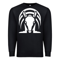Black armadillo isolated Premium Sweatshirt - linhVisuals