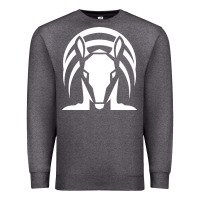 Charcoal Heather armadillo isolated Premium Sweatshirt - linhVisuals