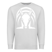 Dove Grey armadillo isolated Premium Sweatshirt - linhVisuals