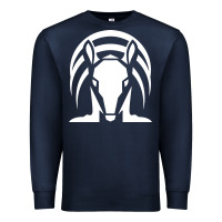 Navy armadillo isolated Premium Sweatshirt - linhVisuals