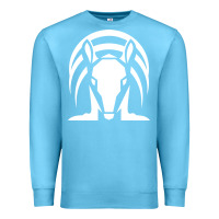 Ocean Blue armadillo isolated Premium Sweatshirt - linhVisuals