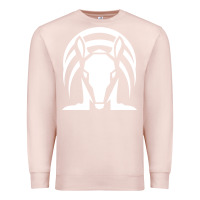 Pale Pink armadillo isolated Premium Sweatshirt - linhVisuals