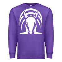 Purple armadillo isolated Premium Sweatshirt - linhVisuals