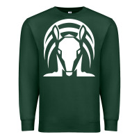 Sports Green armadillo isolated Premium Sweatshirt - linhVisuals
