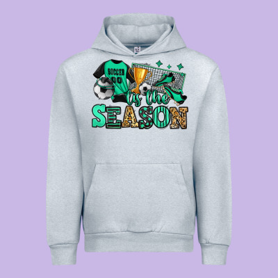 Tis The Season Soccer Urban Hoodie Designed By Jasminsmagicworld