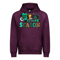 Mauve Wine tis the season soccer Urban Hoodie - Jasminsmagicworld
