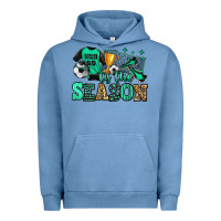 Pigment Pebble Blue tis the season soccer Urban Hoodie - Jasminsmagicworld