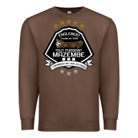 Chestnut suitable-tp-mazembe-worn Premium Sweatshirt - linhVisuals