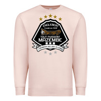 Pale Pink suitable-tp-mazembe-worn Premium Sweatshirt - linhVisuals
