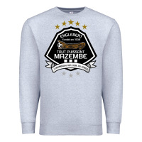 Heather Grey suitable-tp-mazembe-worn Premium Sweatshirt - linhVisuals