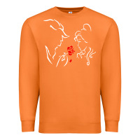Carrot beauty the beast love Premium Sweatshirt - linhVisuals