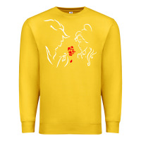 Lemon beauty the beast love Premium Sweatshirt - linhVisuals