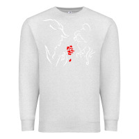Oatmeal Heather beauty the beast love Premium Sweatshirt - linhVisuals